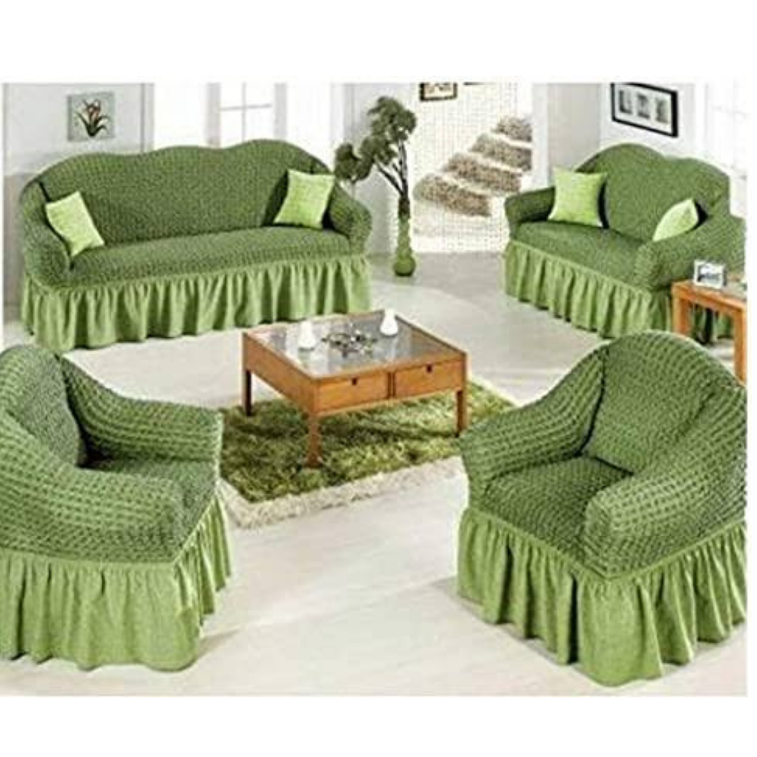 Turkish Seat Covers 01(3+2+1+1)Jungle Green